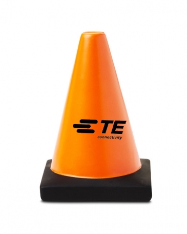 Construction Traffic Cone Shape Stress Ball