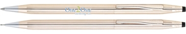 Classic Century 14KT Gold Filled/Rolled Gold Pen and Pencil Set