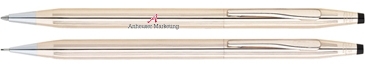 Classic Century 14KT Gold Filled/Rolled Gold Pen and Pencil Set