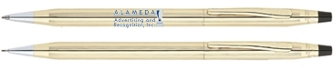 Classic Century 10KT Gold Filled/Rolled Gold Pen and Pencil Set