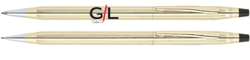 Classic Century 10KT Gold Filled/Rolled Gold Pen and Pencil Set