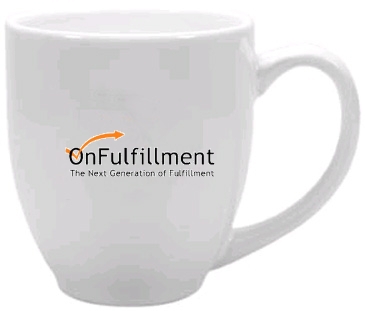 15 oz Ceramic Mug with Glossy Colored Exterior and Glossy Colored