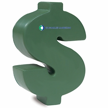 Prime Line Dollar Money Sign Shape Stress Ball