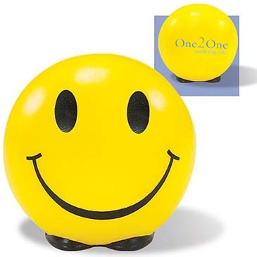 Prime Line Classic Smiley Face Stress Ball