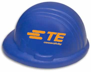 Prime Line Construction Hard Hat Shape Stress Ball