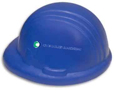 Prime Line Construction Hard Hat Shape Stress Ball