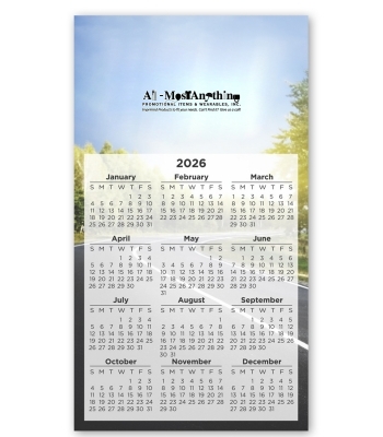 Calendar Large Magnet 3-29/32 x 6-15/16