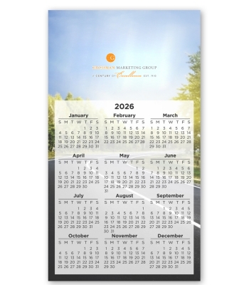 Calendar Large Magnet 3-29/32 x 6-15/16