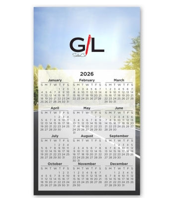 Calendar Large Magnet 3-29/32 x 6-15/16