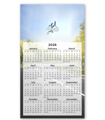 Calendar Large Magnet 3-29/32 x 6-15/16