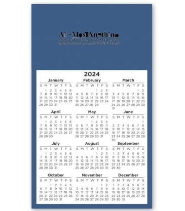 Calendar Sq Crnr Magnet 2-29/32 x 4-15/16
