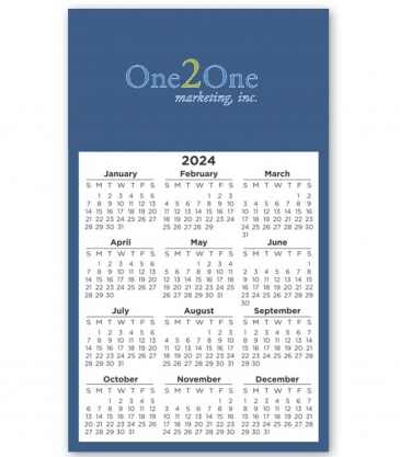 Calendar Sq Crnr Magnet 2-29/32 x 4-15/16