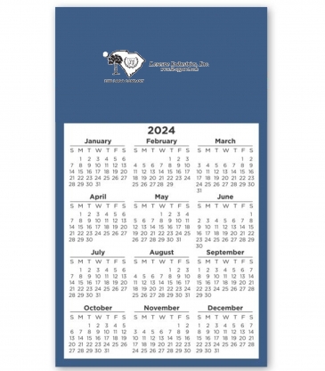 Calendar Sq Crnr Magnet 2-29/32 x 4-15/16