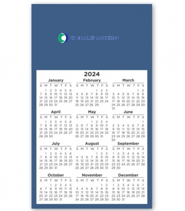 Calendar Sq Crnr Magnet 2-29/32 x 4-15/16