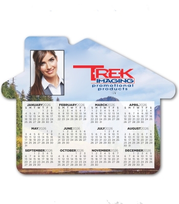 Calendar House Magnet