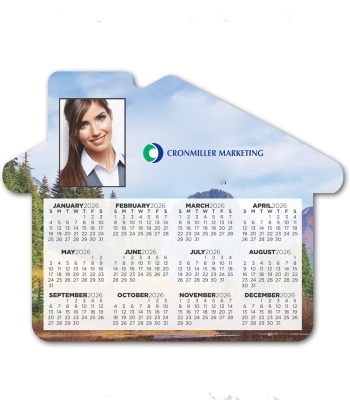Calendar House Magnet