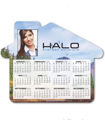 Calendar House Magnet
