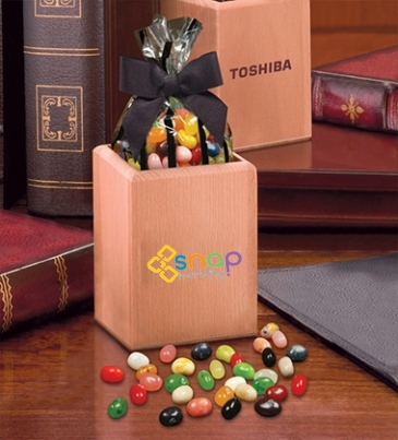 Hardwood Pen & Pencil Cup