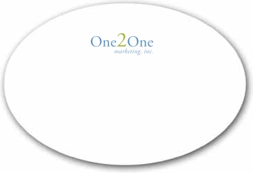 Large Oval Magnet 2 x 3