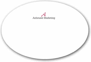 Large Oval Magnet 2 x 3