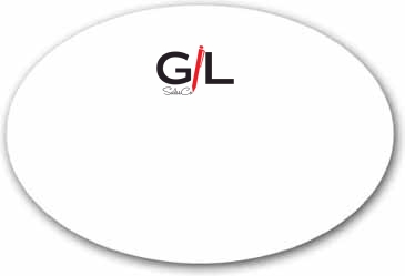 Large Oval Magnet 2 x 3