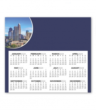 Calendar Sq Crnr Magnet 3-13/32 x 3-29/32