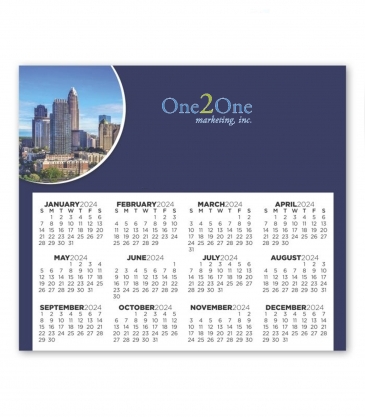 Calendar Sq Crnr Magnet 3-13/32 x 3-29/32