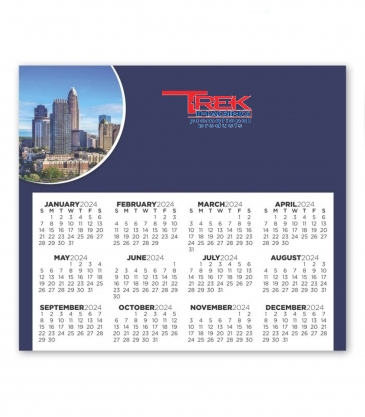 Calendar Sq Crnr Magnet 3-13/32 x 3-29/32