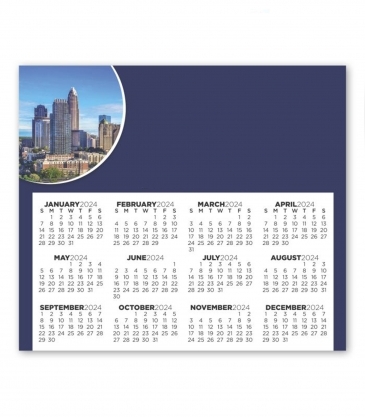 Calendar Sq Crnr Magnet 3-13/32 x 3-29/32