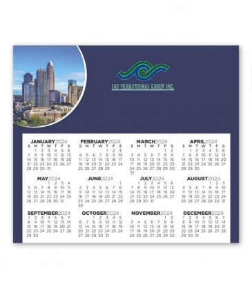 Calendar Sq Crnr Magnet 3-13/32 x 3-29/32