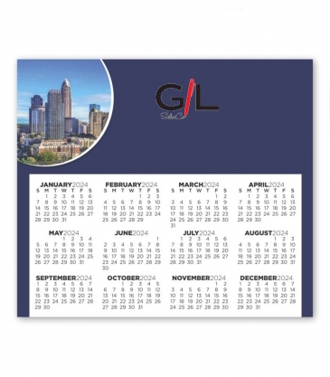 Calendar Sq Crnr Magnet 3-13/32 x 3-29/32