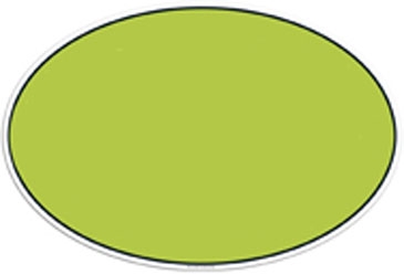 Car Sign Oval Magnet 11-1/8 x 16-1/2