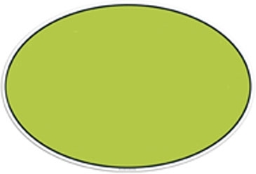 Car Sign Oval Magnet 11-1/8 x 16-1/2