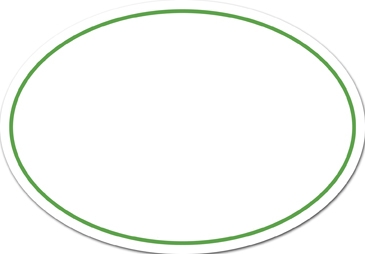 Small Oval Car Sign Magnet