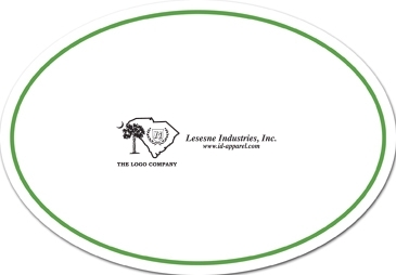 Small Oval Car Sign Magnet
