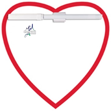 Memo Board Heart w/ Mag
