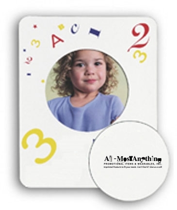 Circle Punch Out Picture Frame Magnet