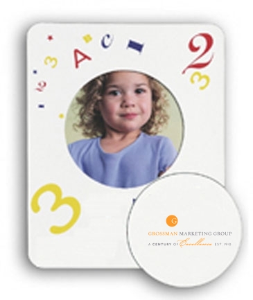 Circle Punch Out Picture Frame Magnet