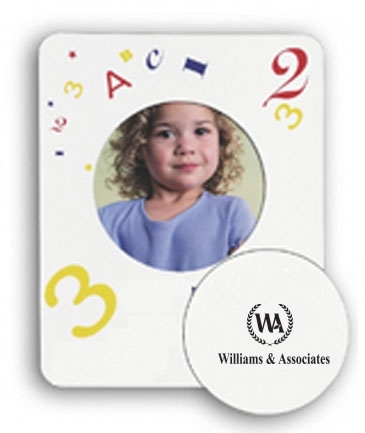 Circle Punch Out Picture Frame Magnet