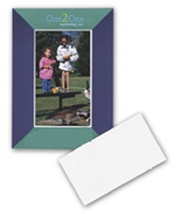 Bus Card Punch Out Picture Frame Magnet