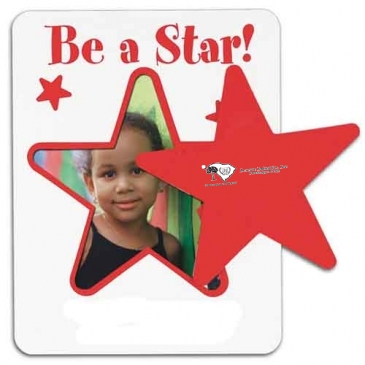 Star Punch Out Picture Frame Magnet