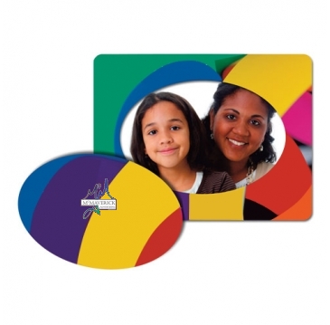 Jumbo Picture Frame Magnet - Oval Punch Out