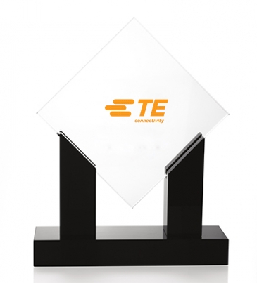Diamond Jade Award with Black Base