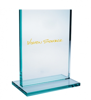 Jade Award with Jade Base—Vertical—Large