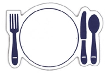 Dinner Place Setting Magnet