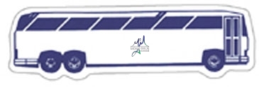 Charter Bus Magnet