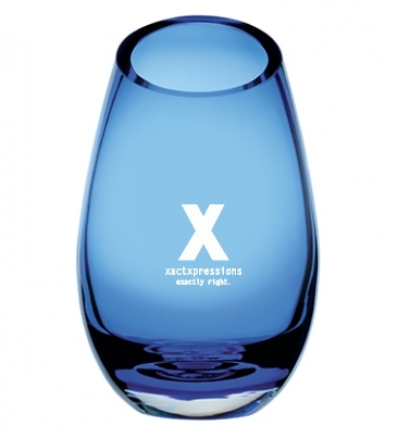 Cairo Blue Vase