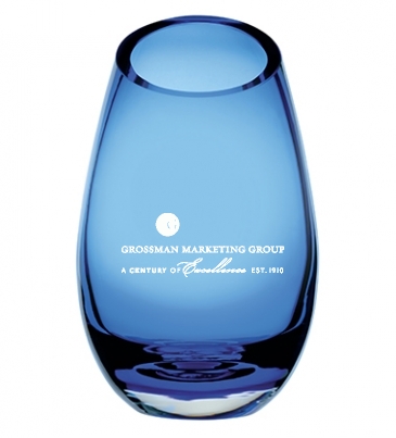 Cairo Blue Vase