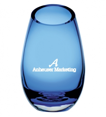 Cairo Blue Vase