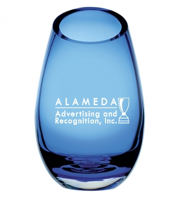 Cairo Blue Vase
